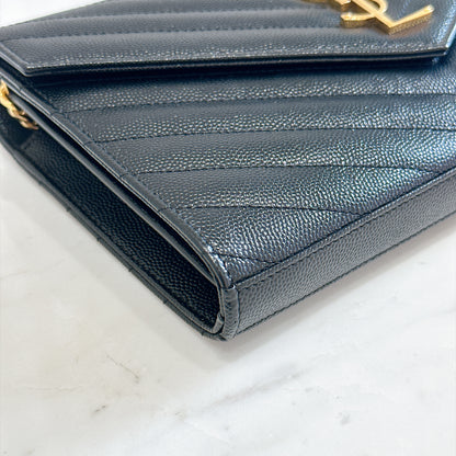YSL Wallet On Chain Black in GHW