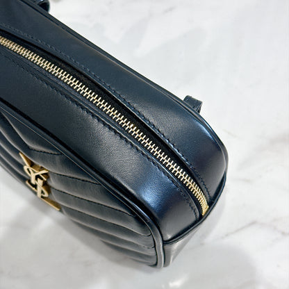 YSL Lou Belt Bag In Black GHW