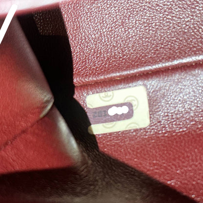 Chanel Vintage Classic Flap Medium in Black Lambskin