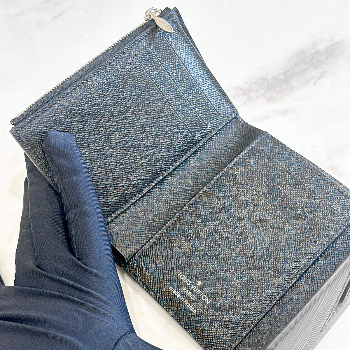 LV Twist Wallet in Black SHW