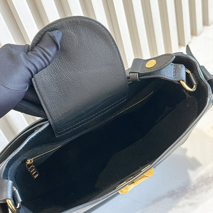 LV Very Hobo in Black Monogram
