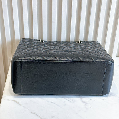 Chanel GST in Black Caviar SHW