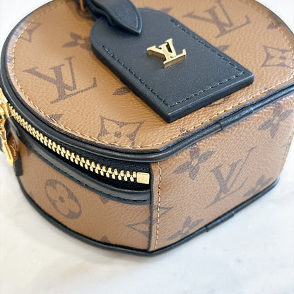 LV Mini Boite Chapeau in Reverse Monogram