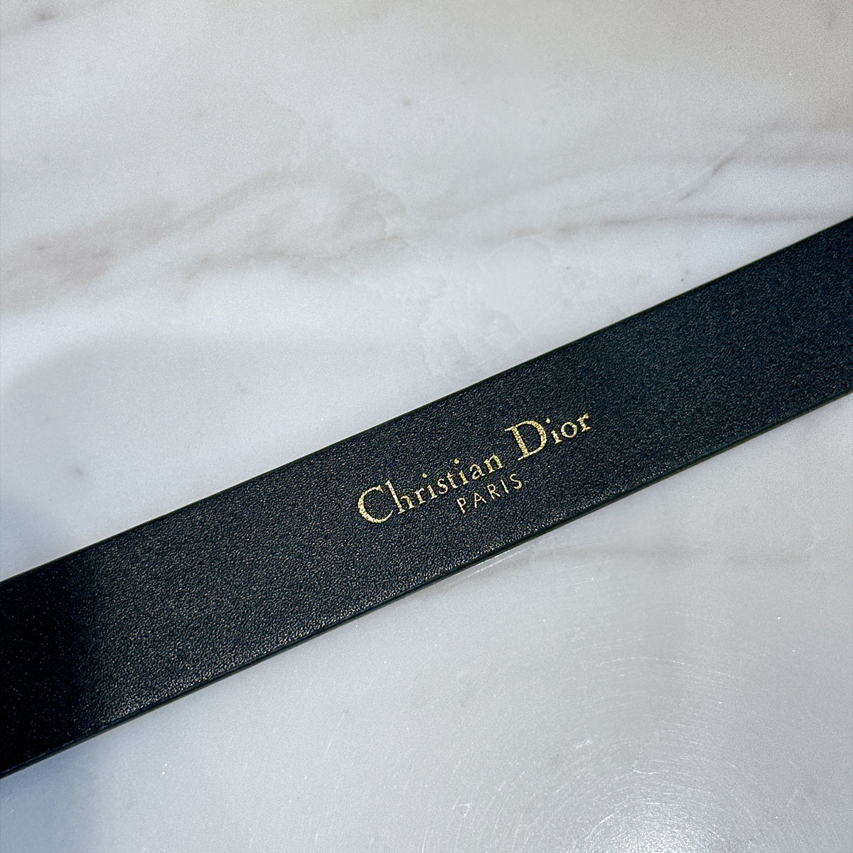 Dior Saddle Belt
