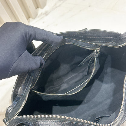 Balenciaga Le City Small In Black Arena Lambskin