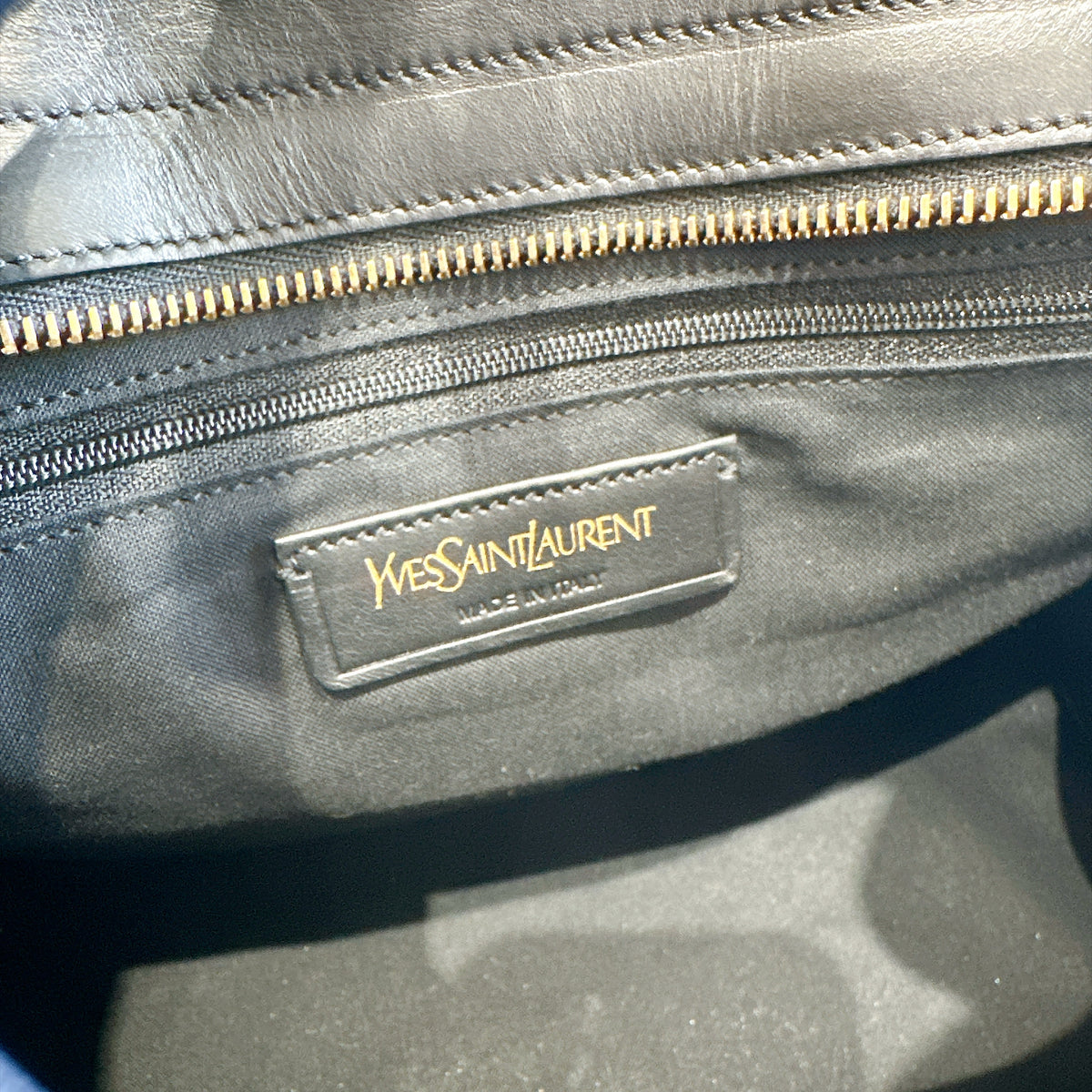 YSL Cabas Chyc Satchel Black