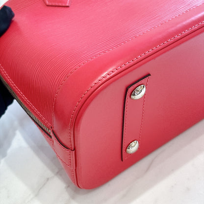 LV Alma PM in Pink Epi Leather