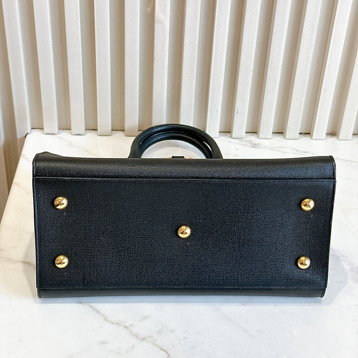 YSL Cabas Chyc Satchel Black