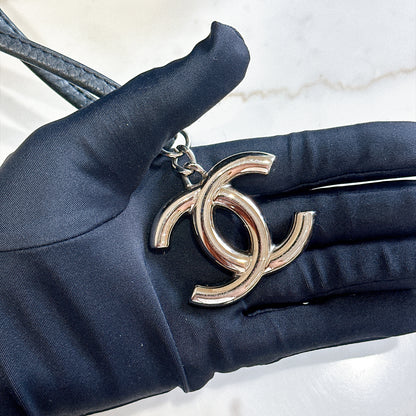 Chanel Glazed Calfskin On The Road Drawstring Bucket Bag