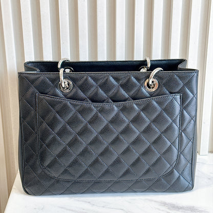 Chanel GST in Black Caviar SHW