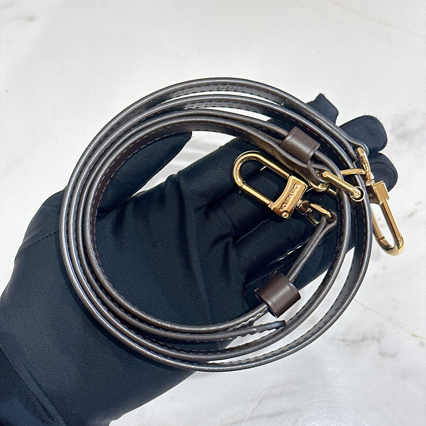 LV 16mm Adjustable Brown Shoulder Strap