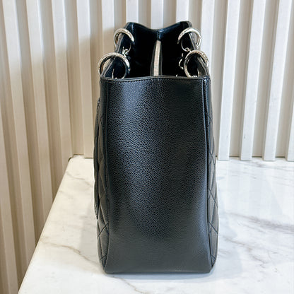 Chanel GST in Black Caviar SHW