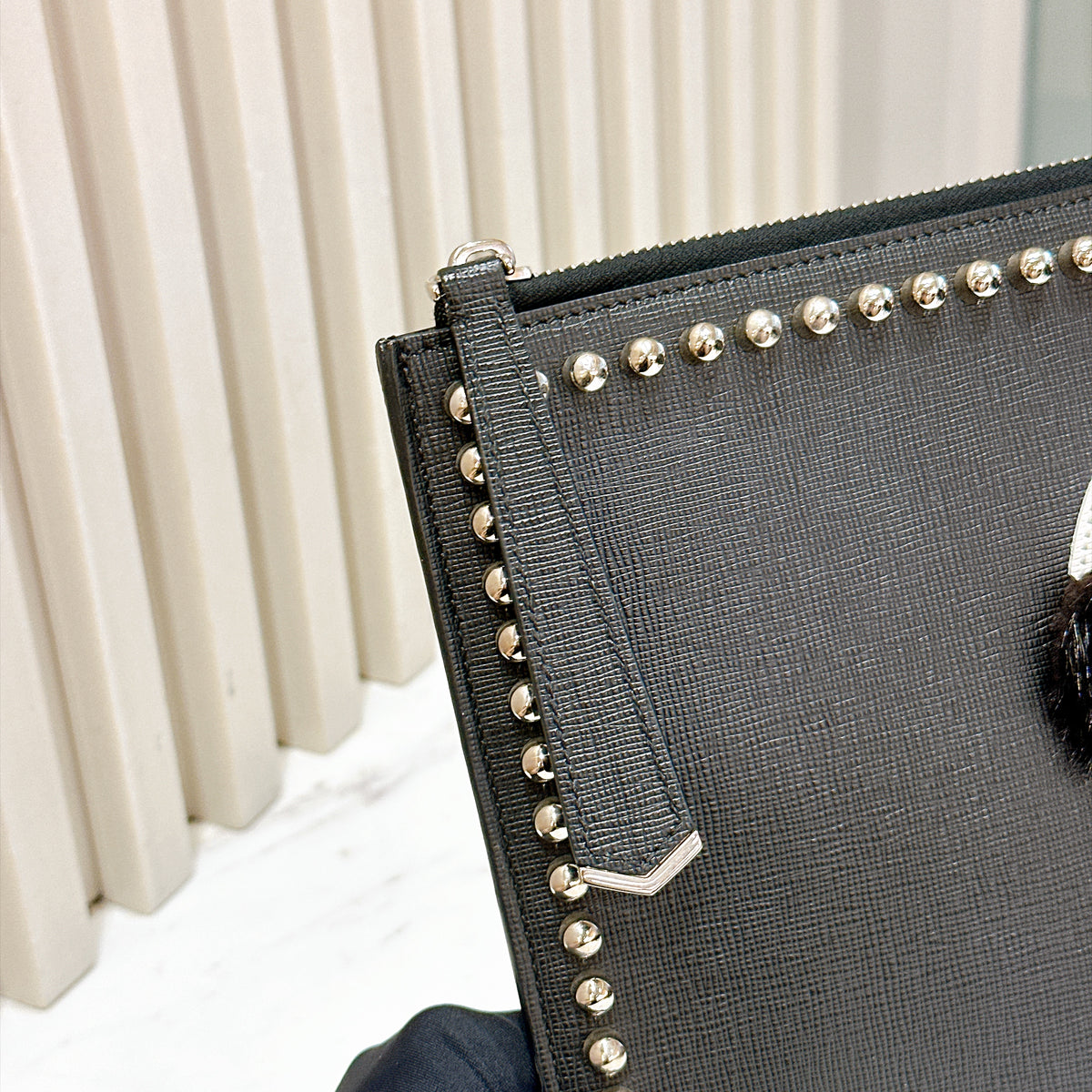 Fendi Karlito Flat Clutch Bag