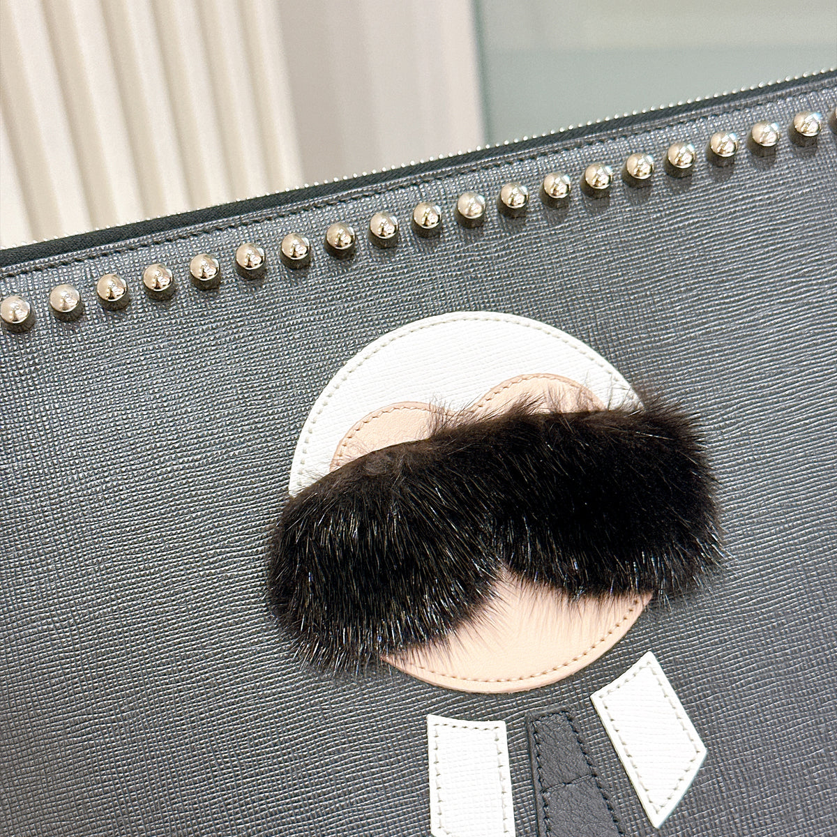 Fendi Karlito Flat Clutch Bag
