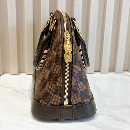 LV Alma BB Damier Ebene Braided