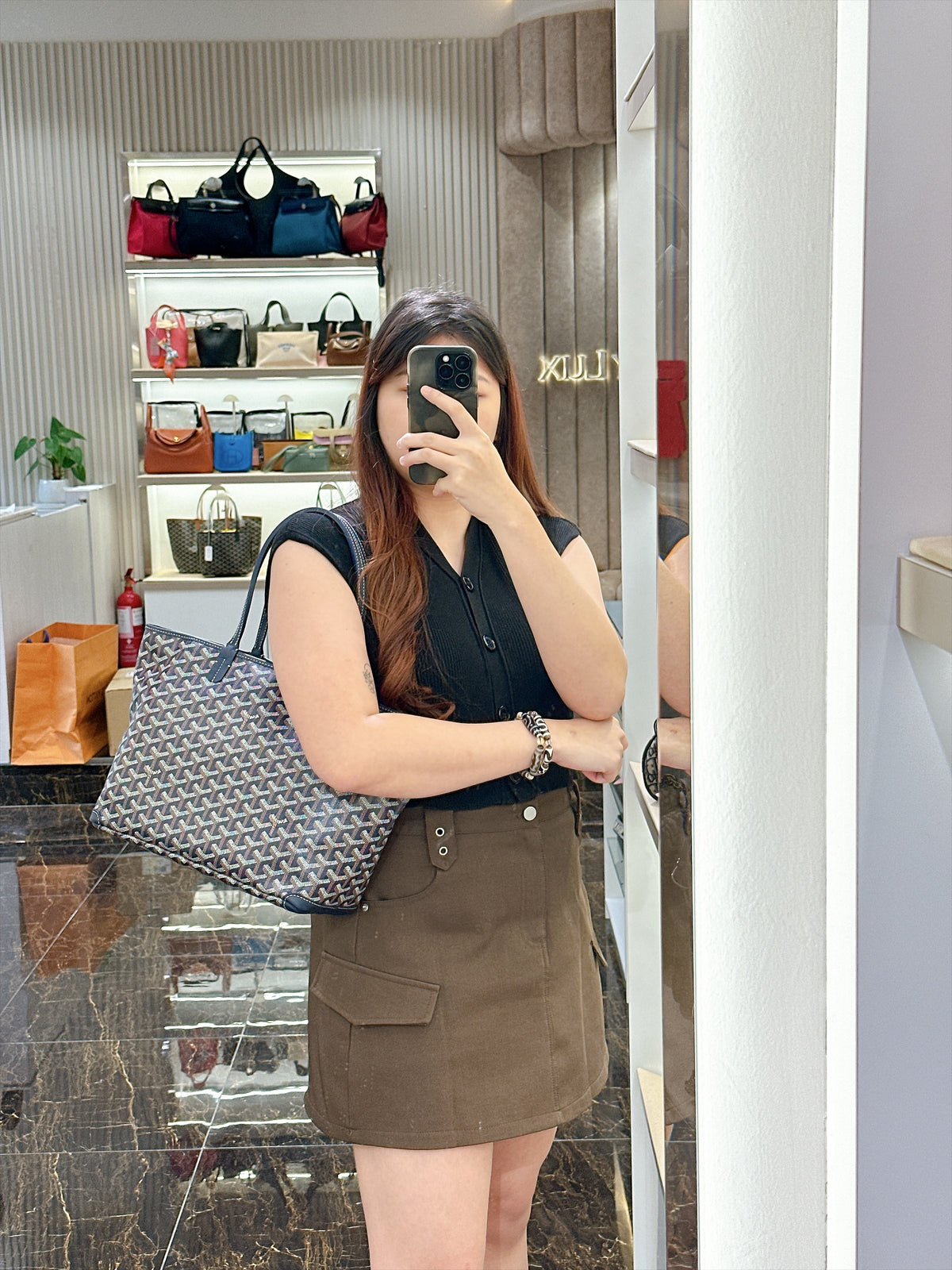 Goyard Artois MM in Blue