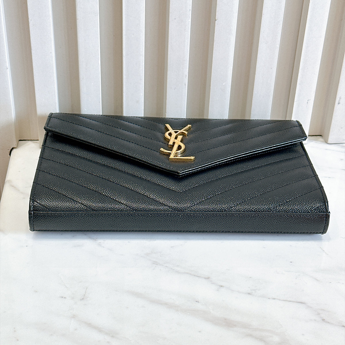 YSL Wallet On Chain Black in GHW