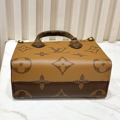 LV On The Go BB in Reverse Monogram