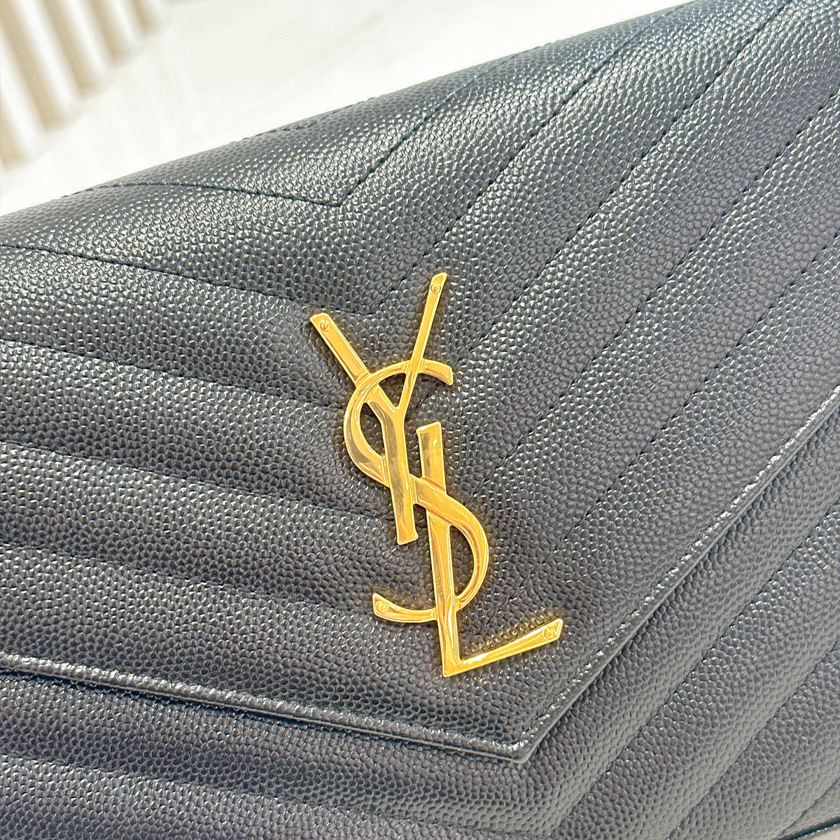 YSL Wallet On Chain Black in GHW