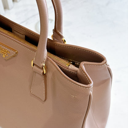 Prada Saffiano Gallieria Pink in Medium
