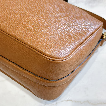 Gucci Half Horsebit Medium Bag Brown