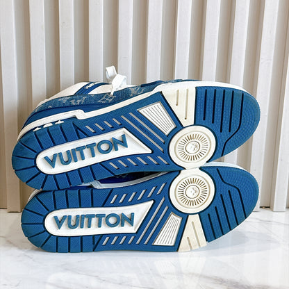 LV Trainer Sneakers in Blue