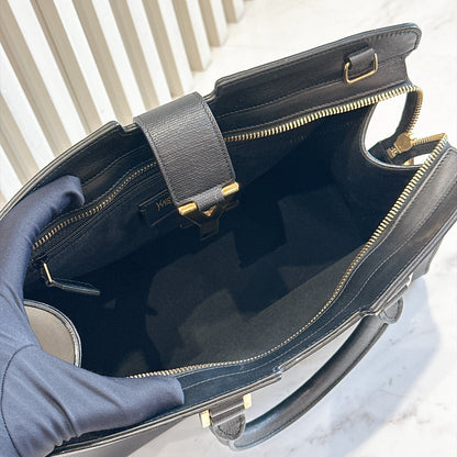 YSL Cabas Chyc Satchel Black