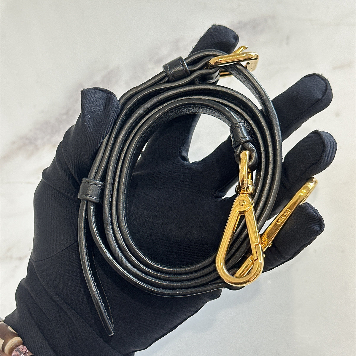 Prada Gaufre Tote Bag in Black Nylon