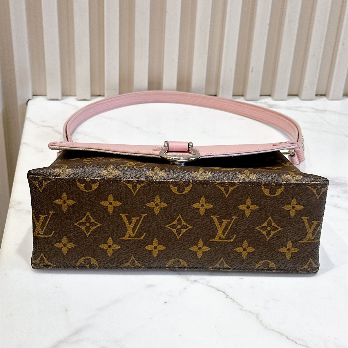 LV Epi Saint Michel Pink Shoulder Bag