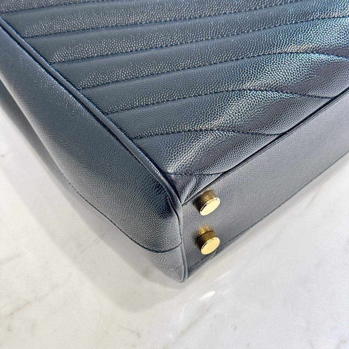 YSL Cassandre Tote in Black GHW