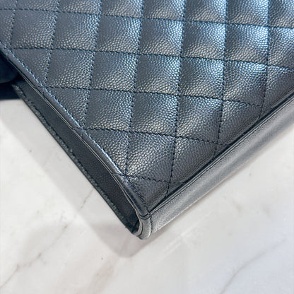 YSL Envelope Medium In Black GHW