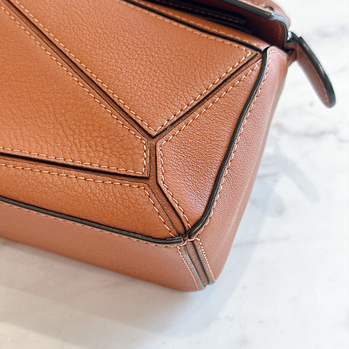 Loewe Puzzle Mini in Tan