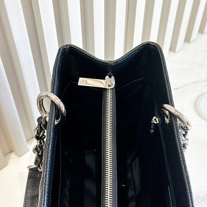 Chanel GST in Black Caviar SHW