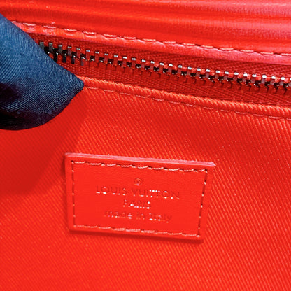 LV Monceau Distorted Epi XL in Red