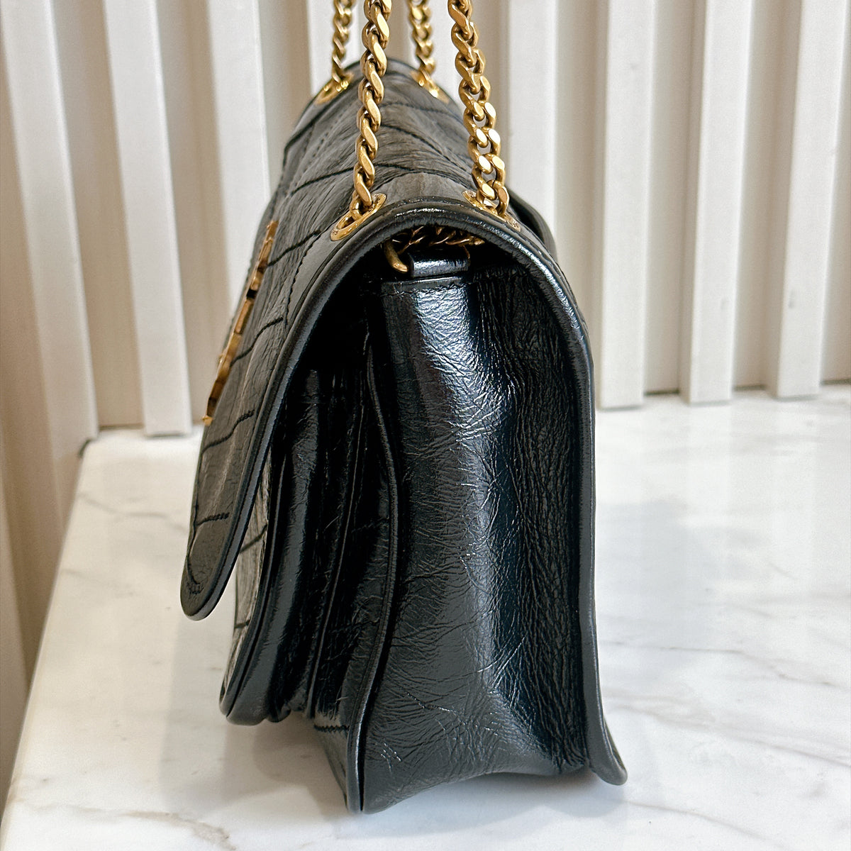 YSL Niki Baby in Black