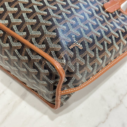 Goyard Mini Anjou in Black and Tan