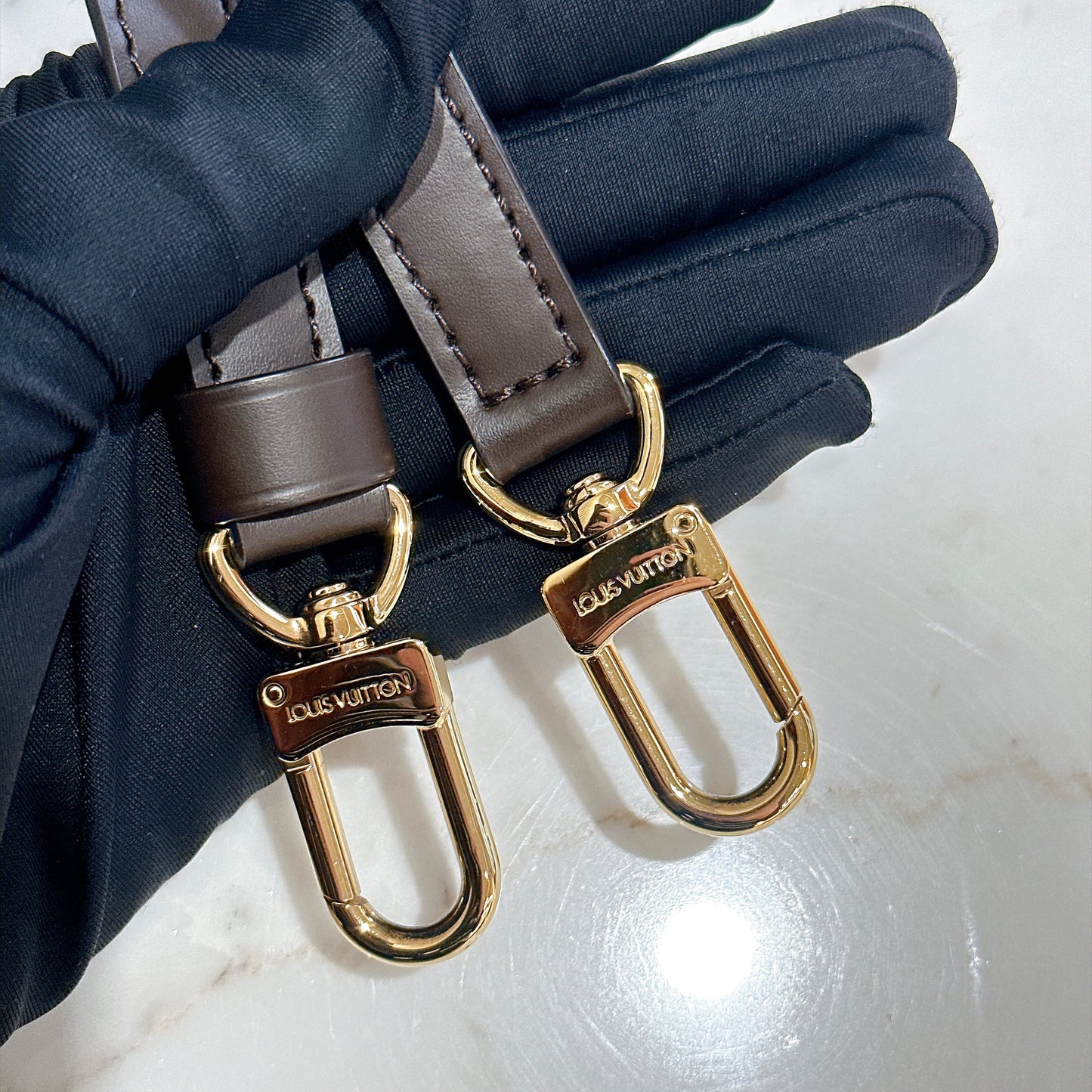 LV 16mm Adjustable Brown Shoulder Strap