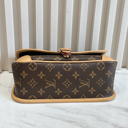 LV Monogram Diane with Black Strap
