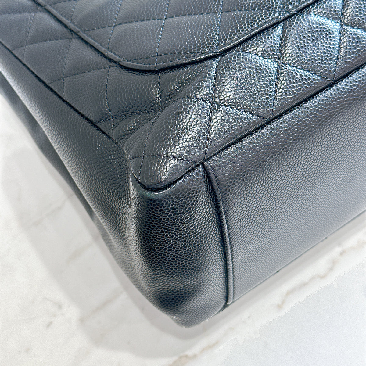 Chanel GST in Black Caviar GHW
