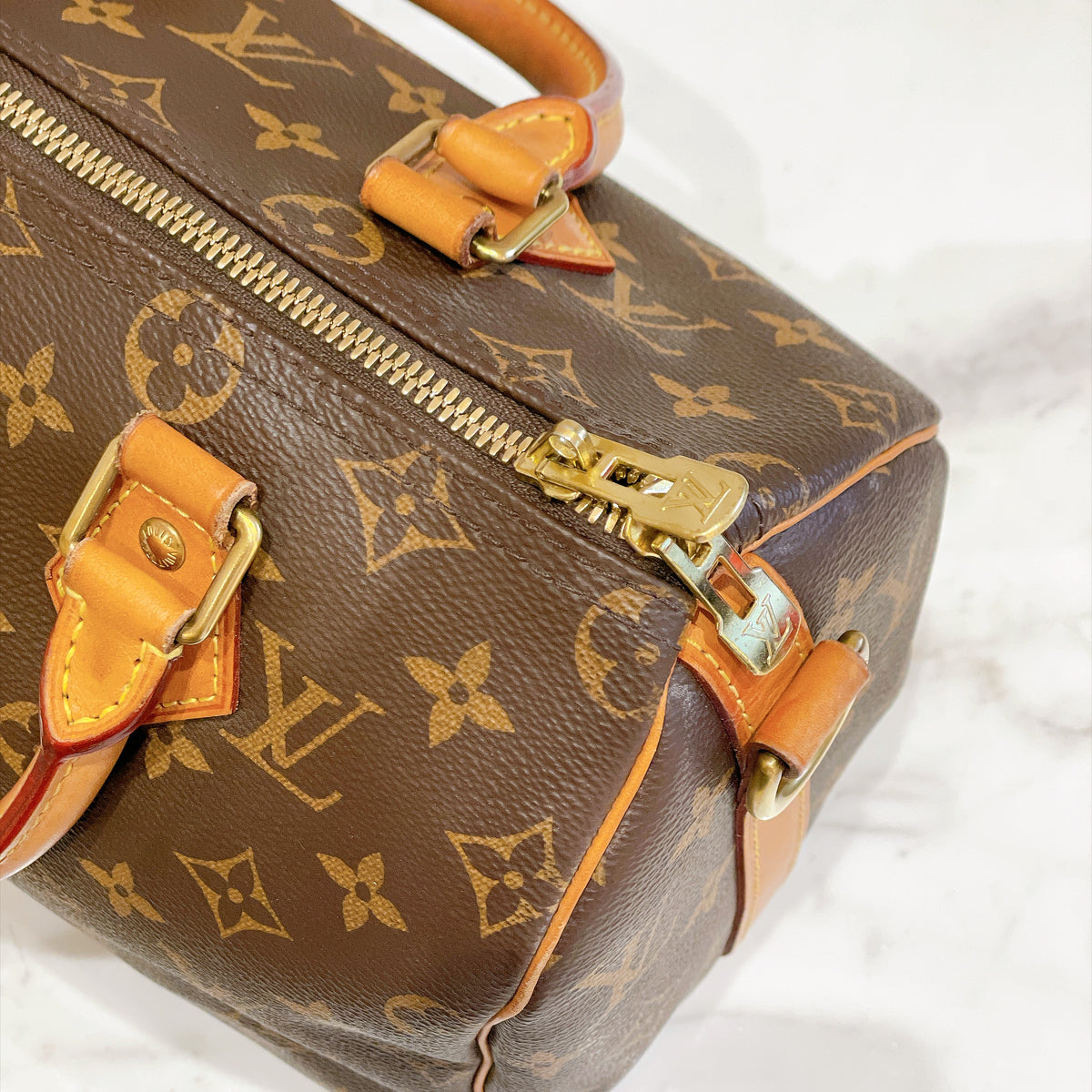 LV Monogram Speedy 25 Bandouliere