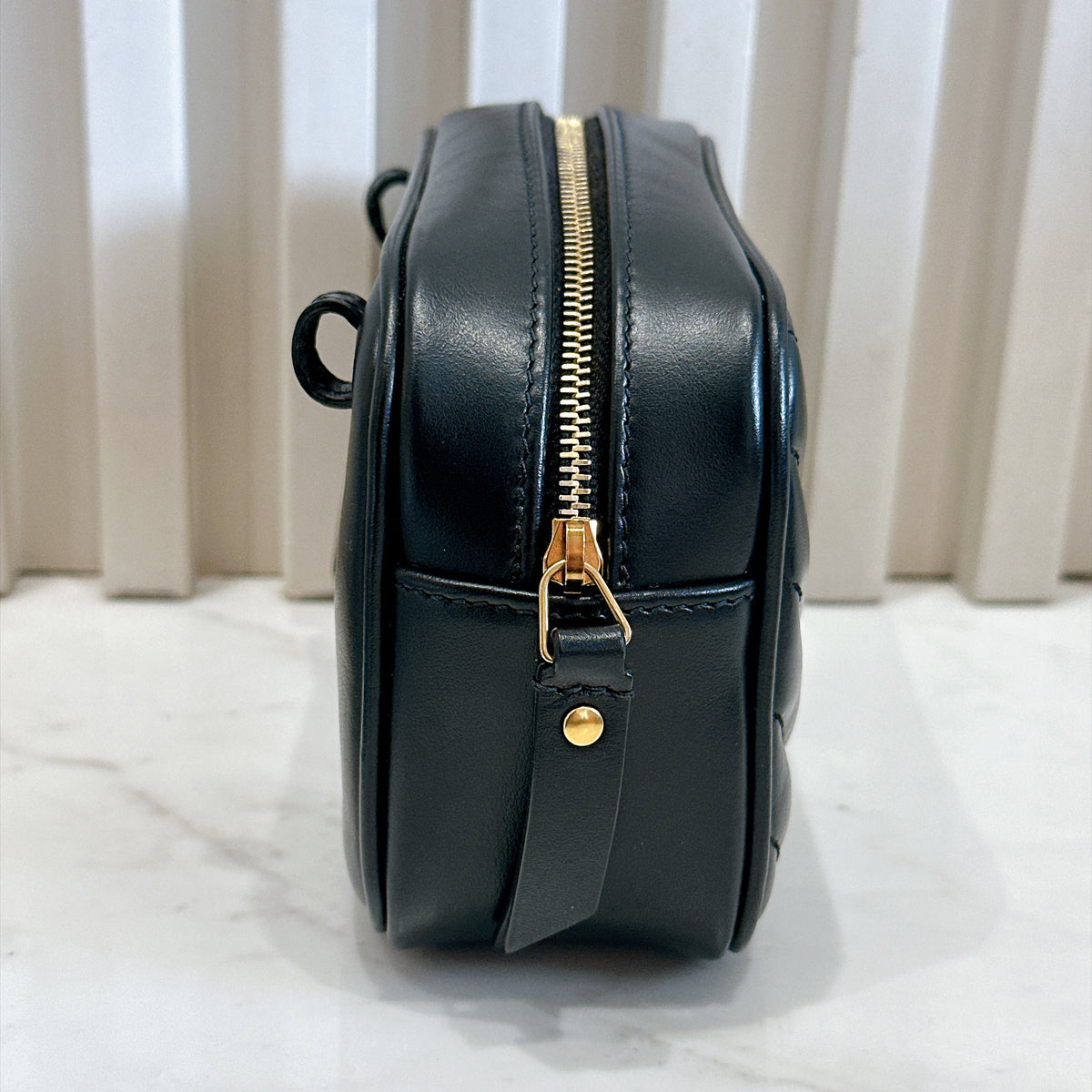 YSL Lou Belt Bag In Black GHW