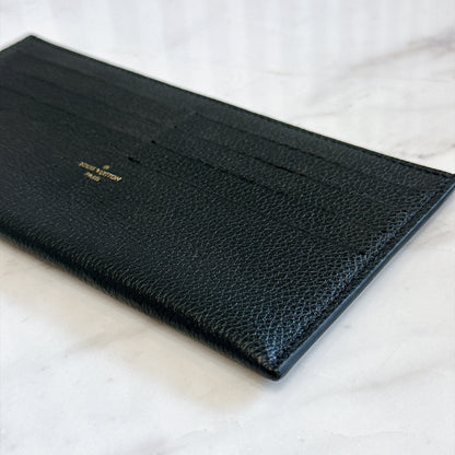 LV Felicie Pochette in Black Empreinte Leather