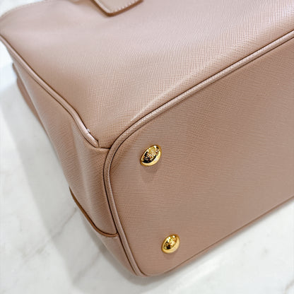 Prada Saffiano Gallieria Pink in Medium