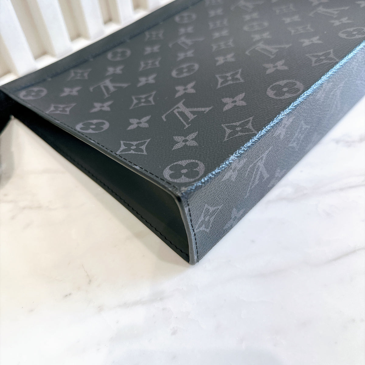 LV Pochette Voyage Monogram Eclipse