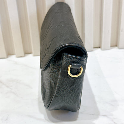 LV Ivy in Black Empreinte