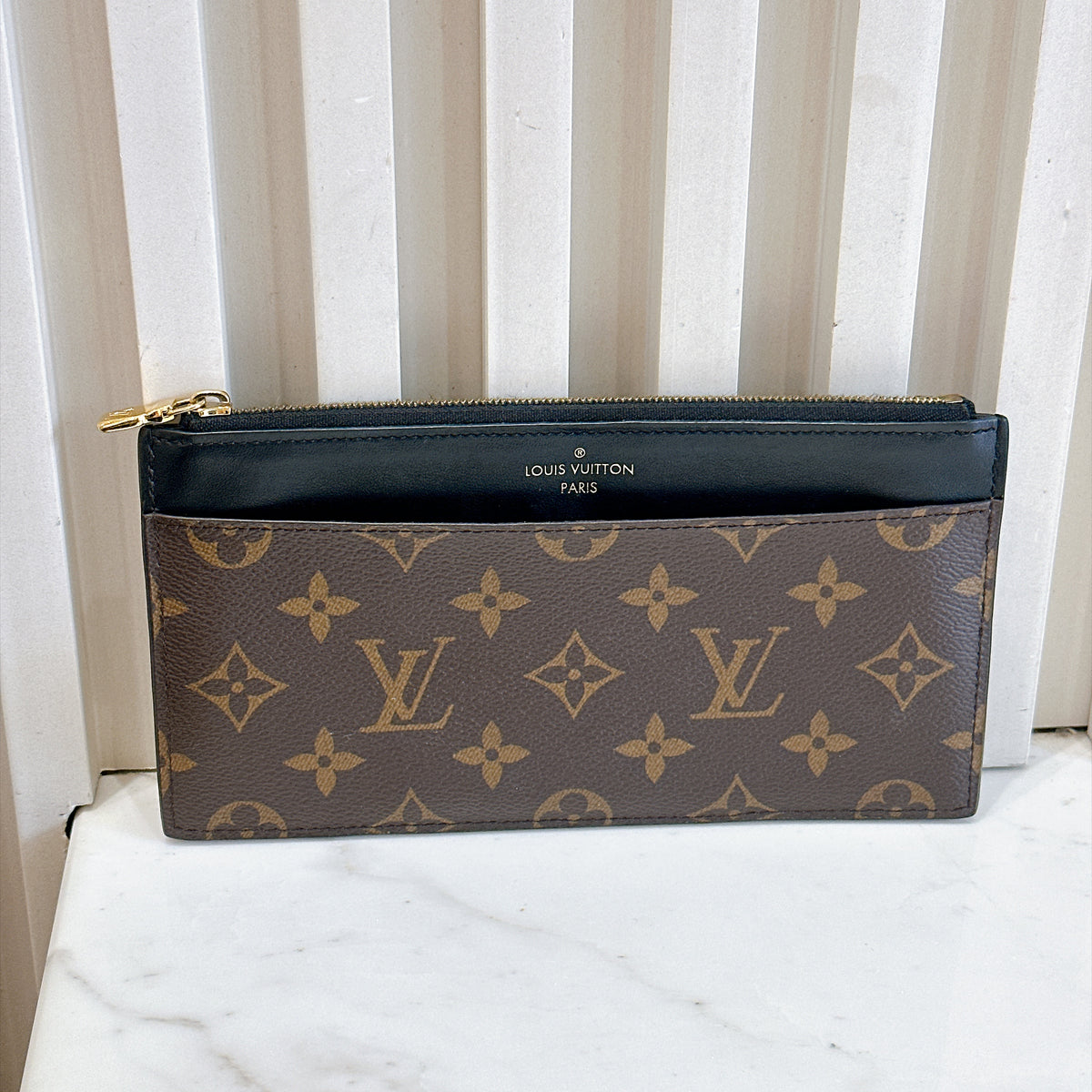LV Monogram Slim Purse