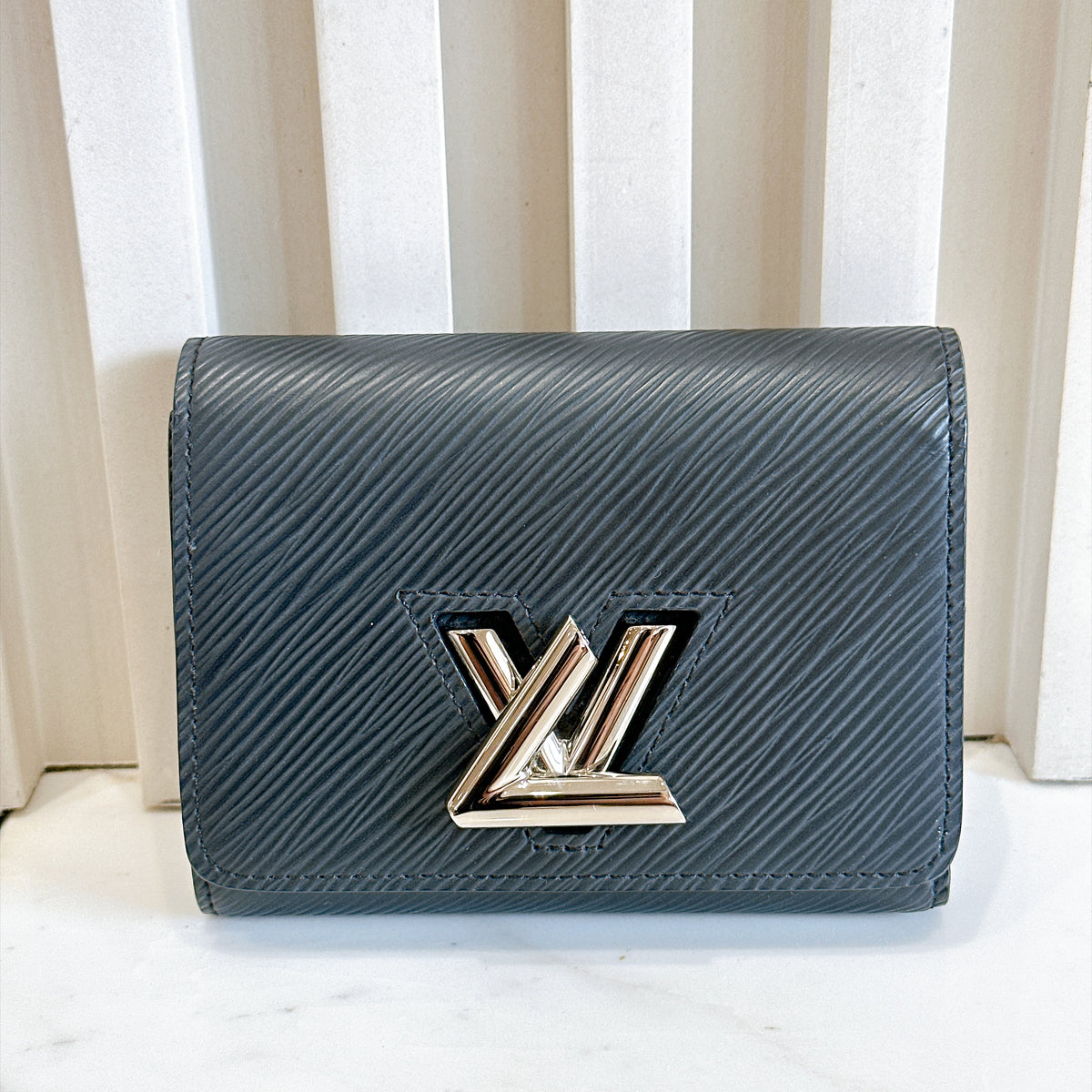 LV Twist Wallet in Black SHW