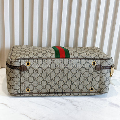 Gucci Web Savoy Shoes Case in GG Supreme