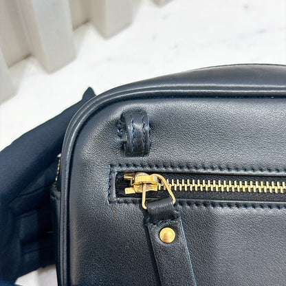 YSL Lou Belt Bag In Black GHW