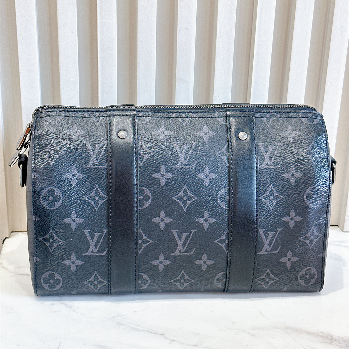 LV Monogram Eclipse City Keepall